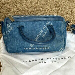 BRANDON BLACKWOOD Mini Cara Duffle (DENIM)